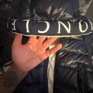 Moncler Navy Blue Kids Puffer Jacket